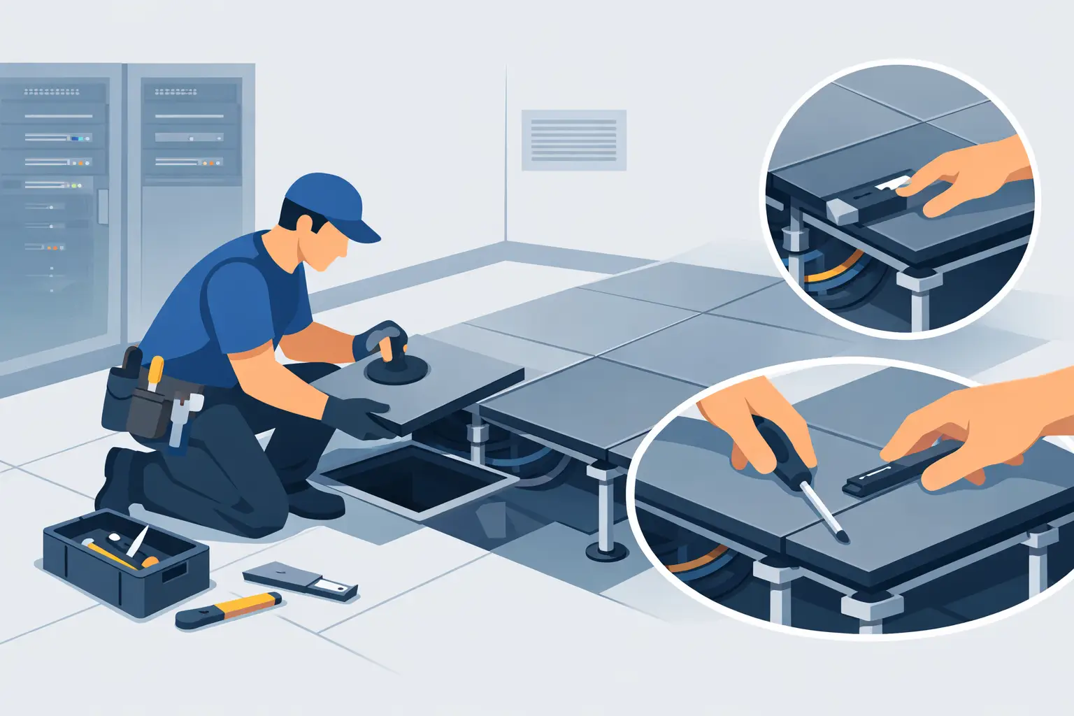 How to Fix Raised Floor Tiles Properly