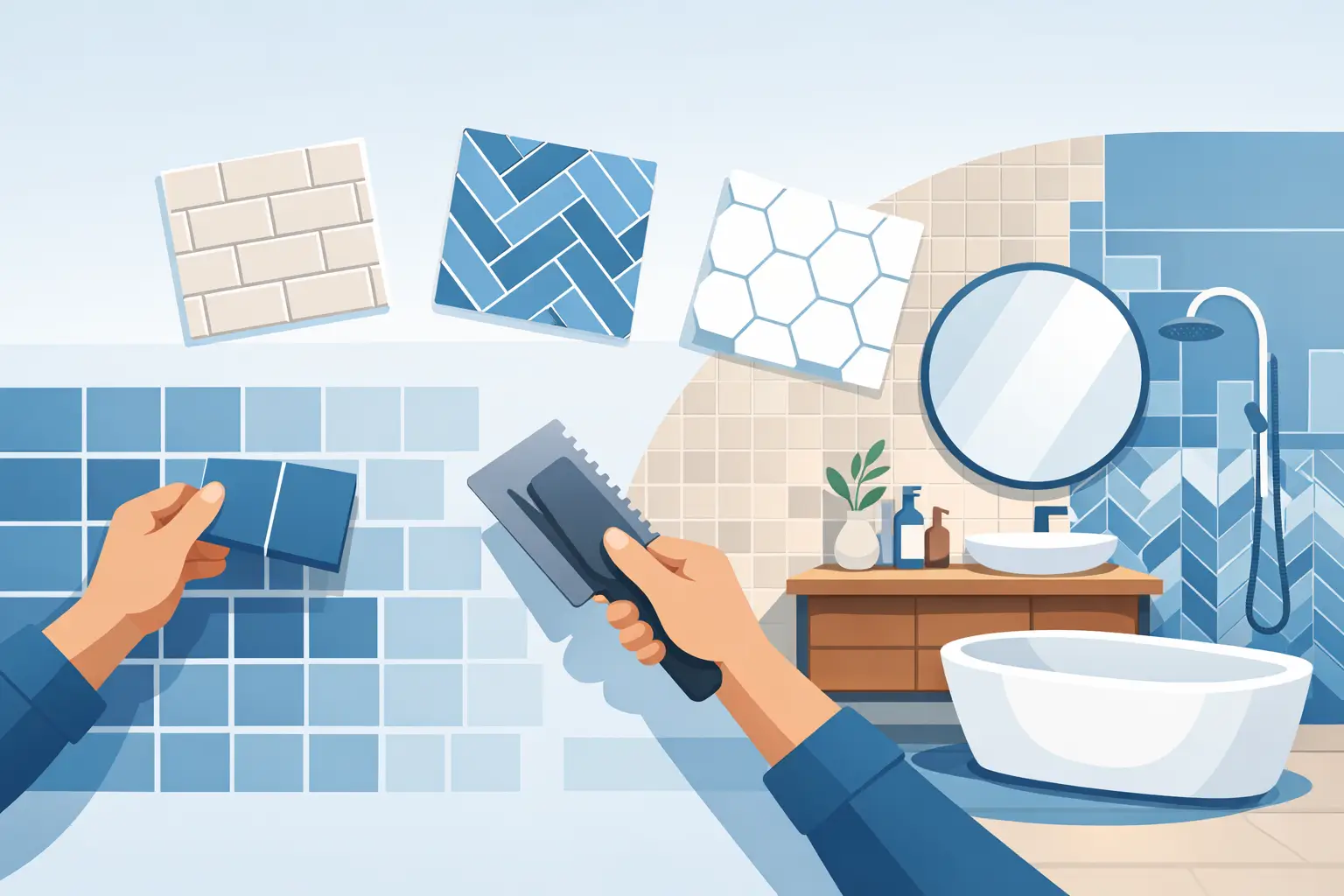 Custom Bathroom Tile Layouts That Last