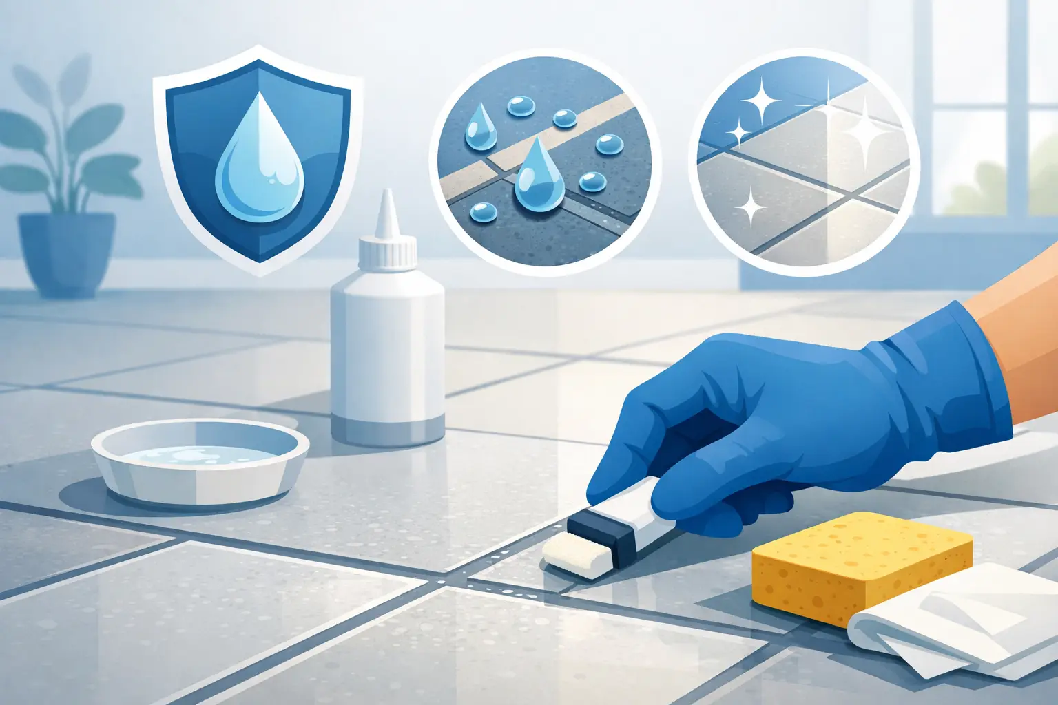 How to Seal Floor Grout Properly