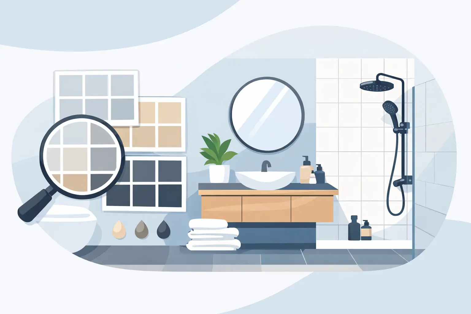 Best Grout Colours for Bathrooms That Last