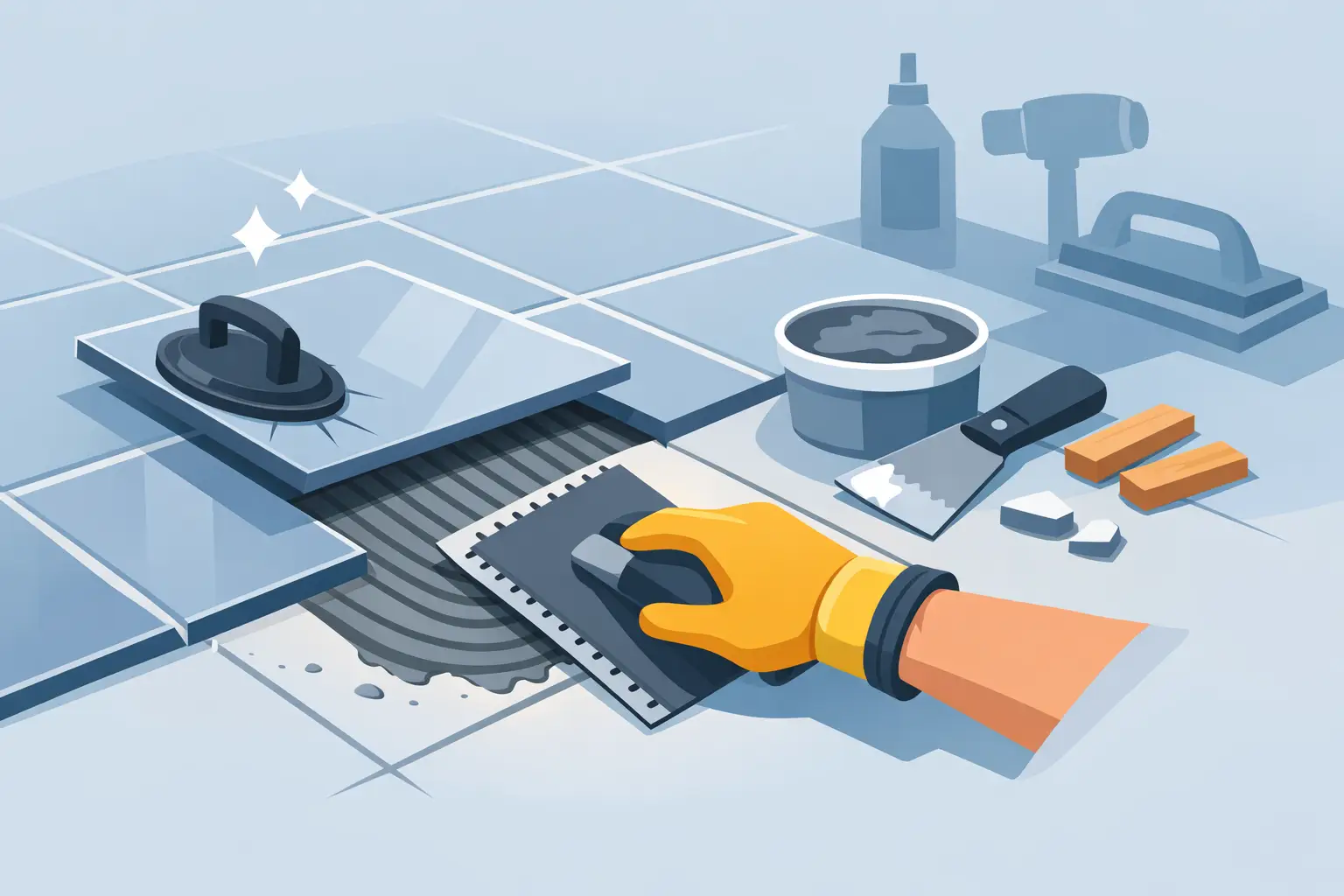 How to Fix Loose Tiles Properly