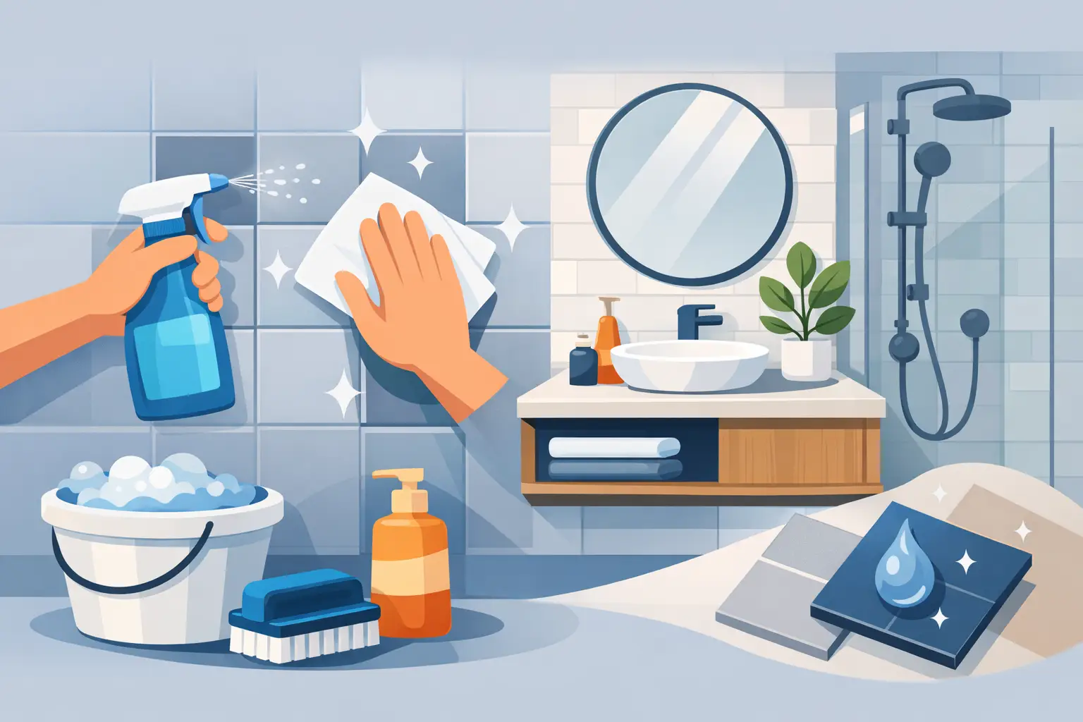 Bathroom Tile Maintenance Guide for Lasting Finish