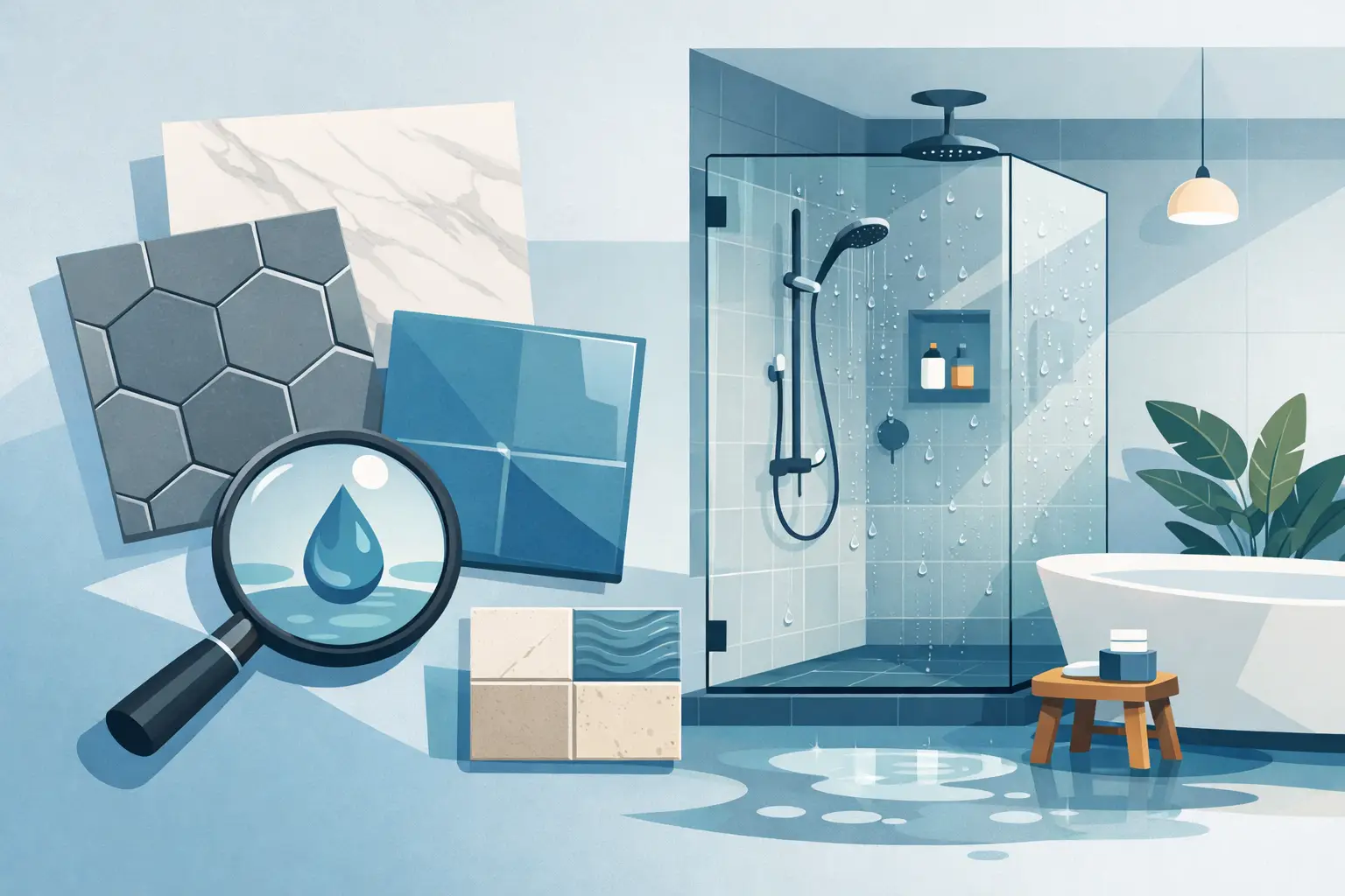 How to Choose the Best Tiles for Wet Rooms