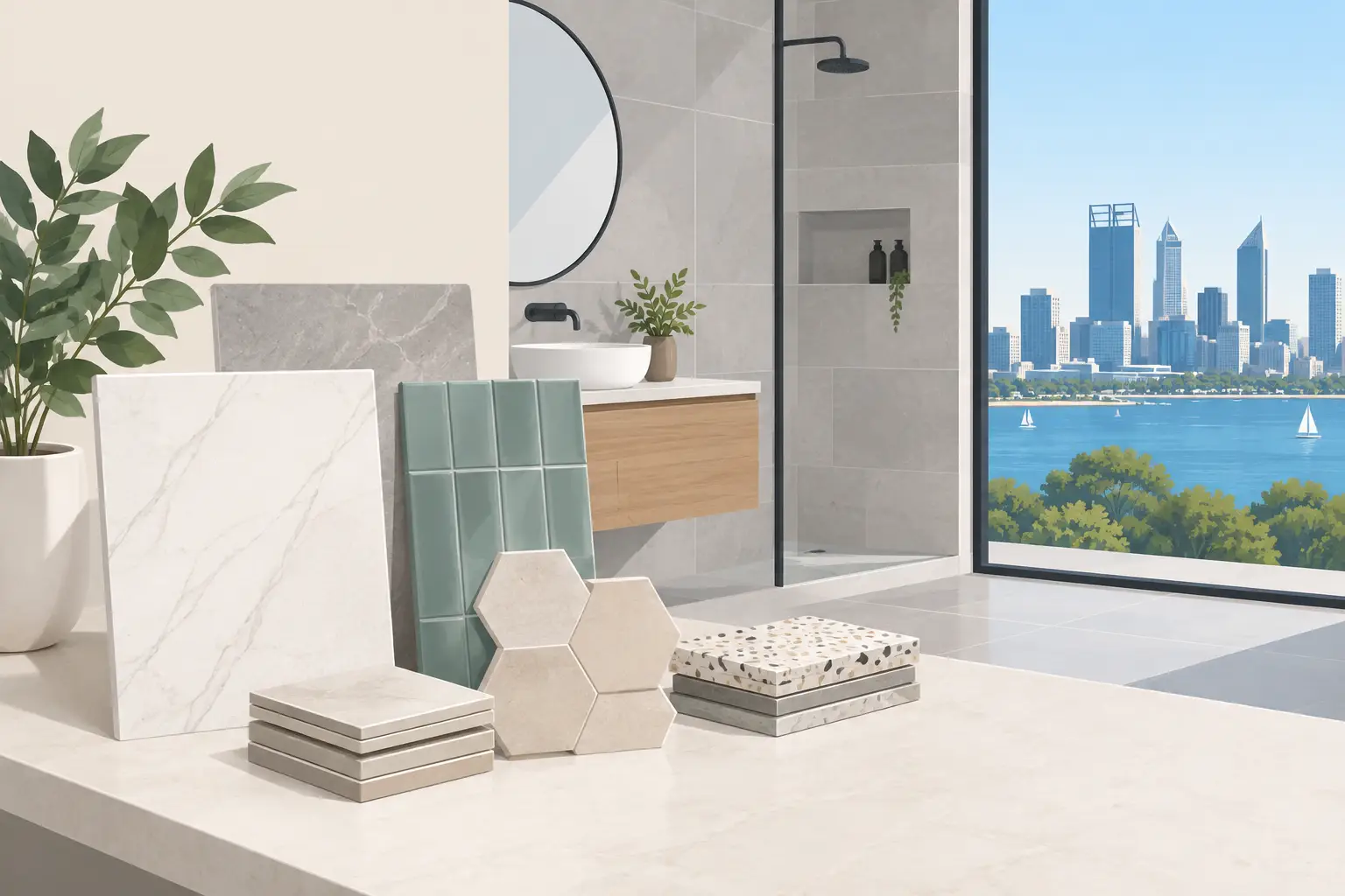 Choosing Tiles in Perth for Lasting Style