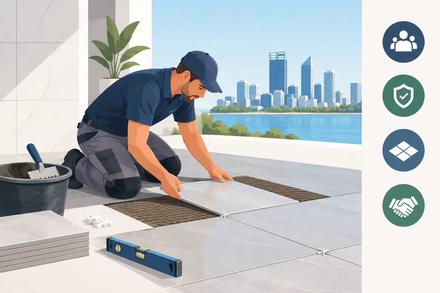 How to Choose Professional Tilers in Perth