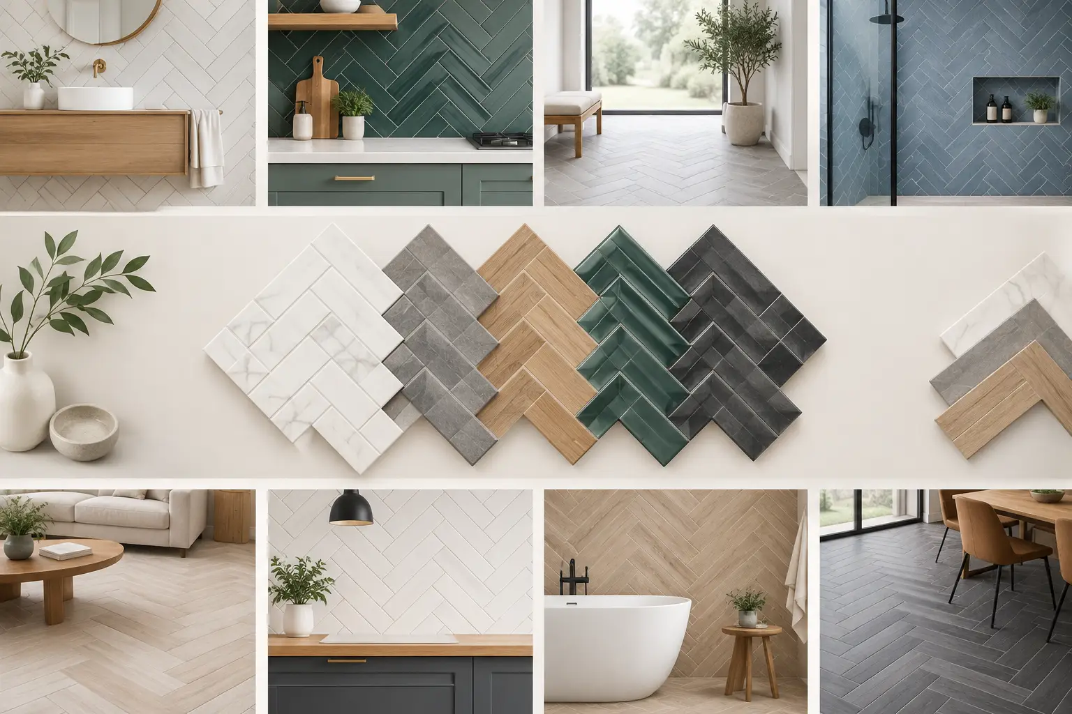 10 Herringbone Tile Layout Ideas That Last